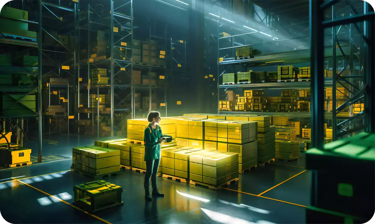 Warehouse Background